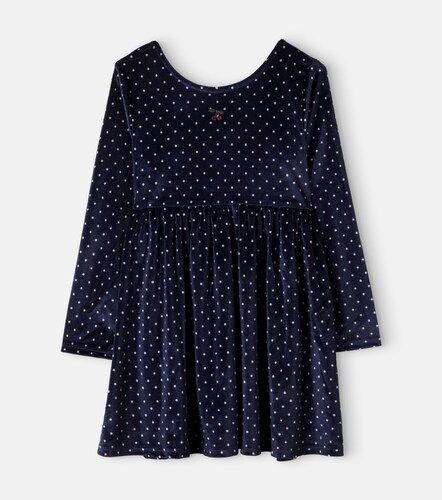Konges Sløjd Vestido Ditzy de terciopelo con lazo - Konges Slojd - Modalova