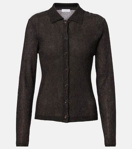 Top in seta, alpaca e lana - Brunello Cucinelli - Modalova