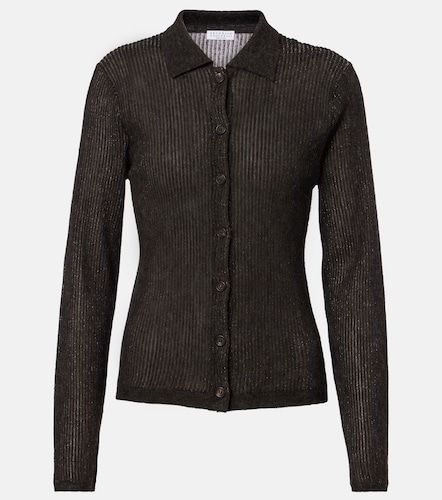 Top in seta e lana - Brunello Cucinelli - Modalova