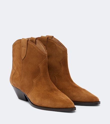 Dewina suede cowboy boots - Isabel Marant - Modalova