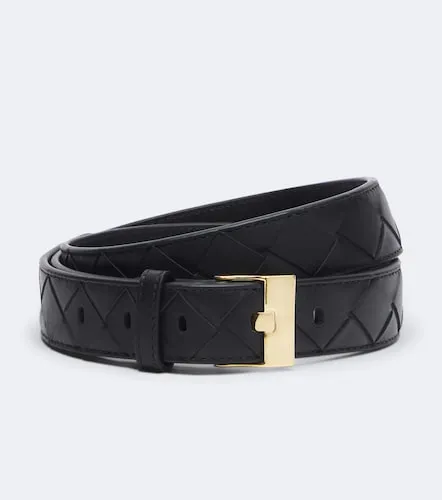 Intrecciato leather belt - Bottega Veneta - Modalova