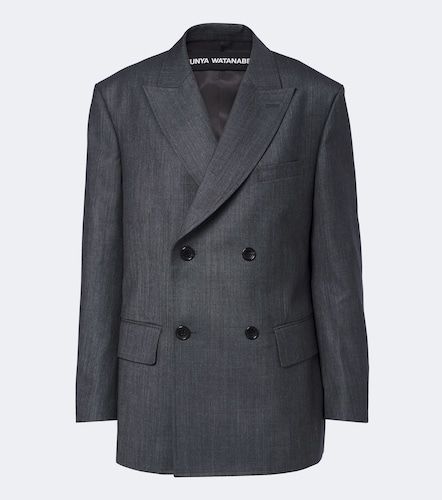 Zweireihiger Blazer aus Wolle - Junya Watanabe - Modalova