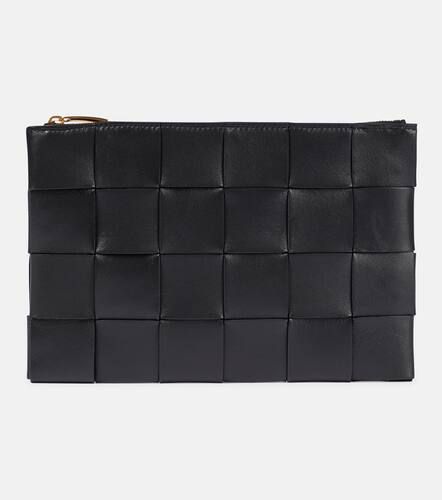 Intreccio leather pouch - Bottega Veneta - Modalova