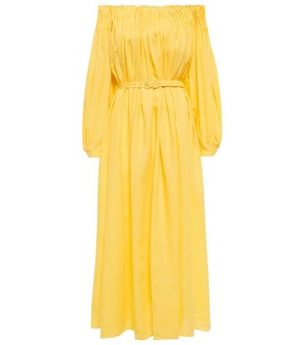 Vestido largo Martha de lino - Gabriela Hearst - Modalova
