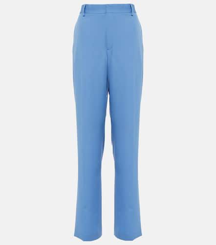 Straight wool gabardine pants - Dries Van Noten - Modalova