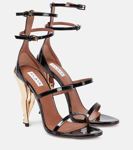 Cabaret patent leather sandals - Alaia - Modalova