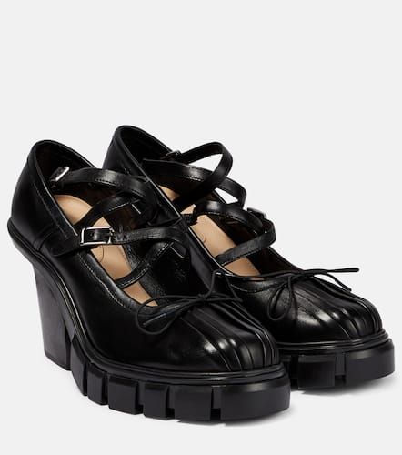 Simone Rocha Trek leather pumps - Simone Rocha - Modalova