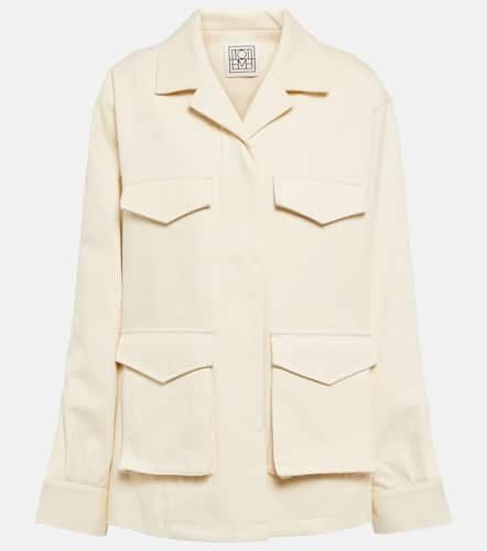 Toteme Cotton twill jacket - Toteme - Modalova