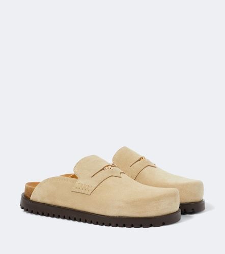 Versace Medusa suede clogs - Versace - Modalova