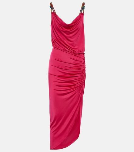 Biava beaded ruched midi dress - Veronica Beard - Modalova