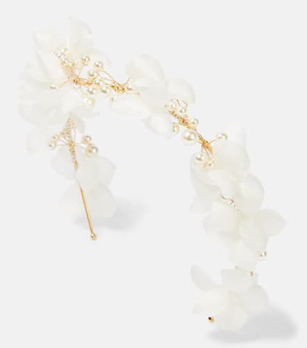 Darina floral-embellished headband - Jennifer Behr - Modalova