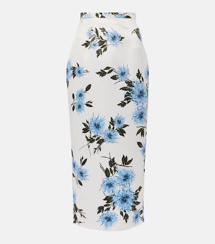 Lorelei floral midi skirt - Emilia Wickstead - Modalova