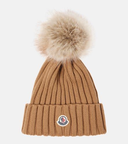 Moncler Gorro de lana virgen - Moncler - Modalova