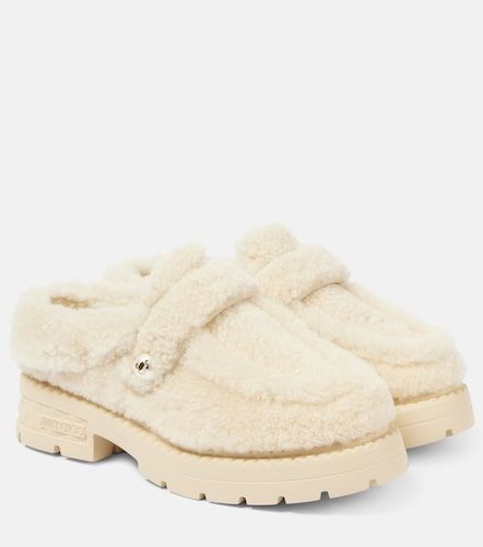 Mules Shea de shearling con plataforma - Jimmy Choo - Modalova