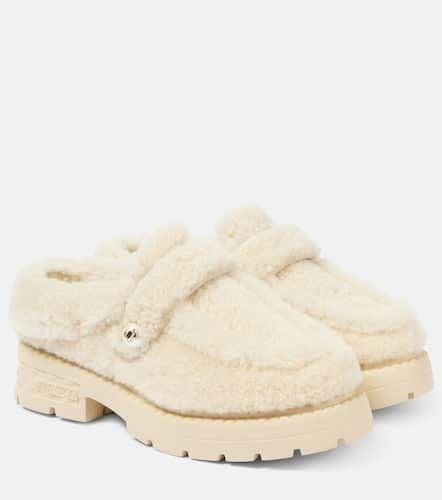 Shea shearling platform mules - Jimmy Choo - Modalova