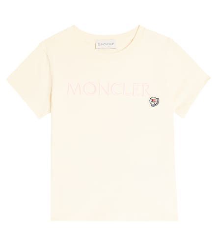 T-shirt in jersey di cotone - Moncler Enfant - Modalova