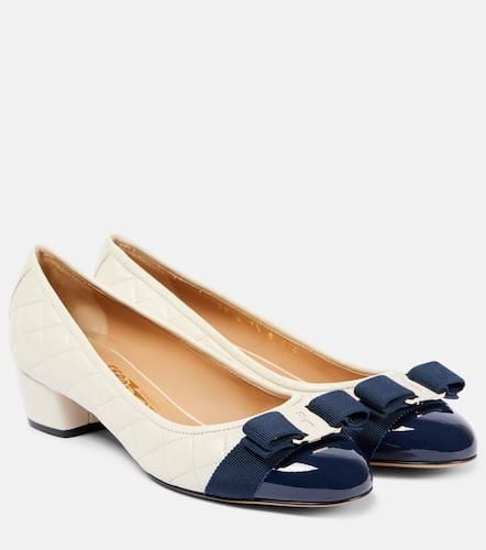 Ferragamo Vara leather pumps - Ferragamo - Modalova