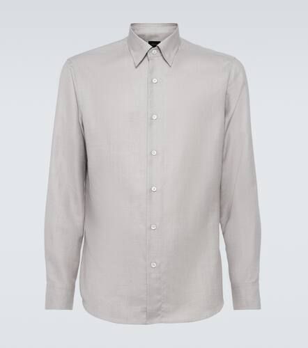 Silk, cashmere, and linen shirt - Brioni - Modalova