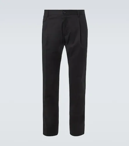 Pantalones rectos de algodón - Dolce&Gabbana - Modalova