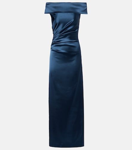 Max Mara Opaco gathered satin gown - Max Mara - Modalova