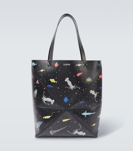 X Suna Fujita Puzzle Fold Deep Sea XL tote bag - Loewe - Modalova