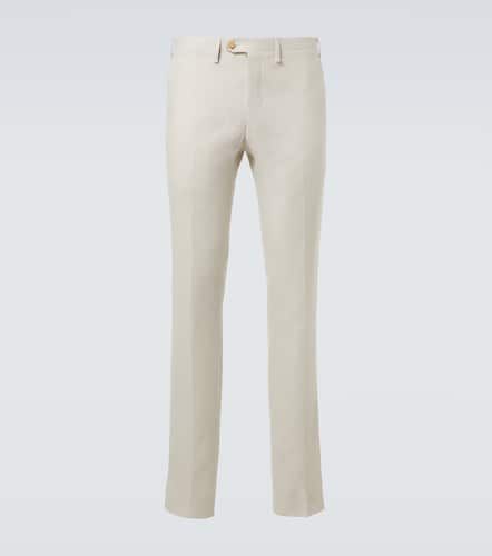 Kiton Double-breasted linen suit - Kiton - Modalova