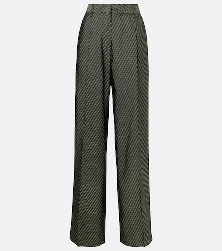 Pantaloni a gamba larga a righe - Dries Van Noten - Modalova