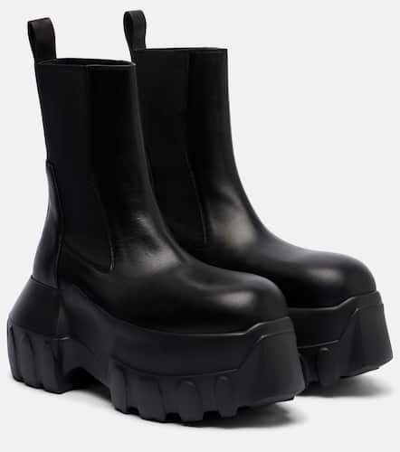 Chelsea Boots Beatle Mega Tractor aus Leder - Rick Owens - Modalova