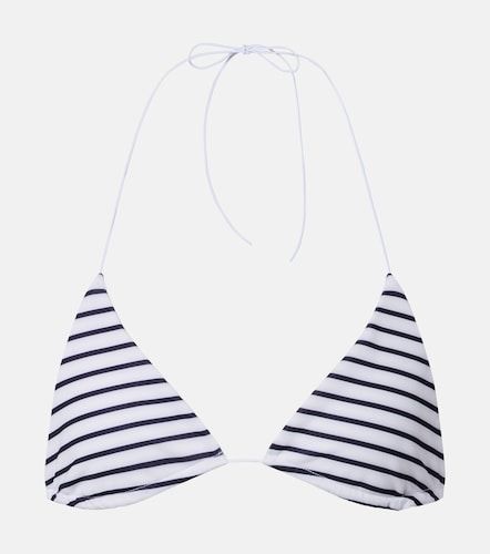 Micro Via striped bikini top - Jade Swim - Modalova