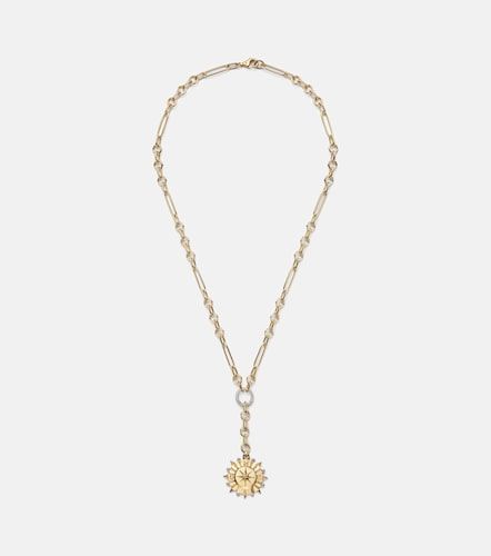 Collana Internal Compass Small in 18kt con diamanti - FoundRae - Modalova