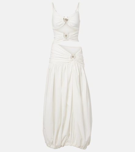 Orbit cutout ruched jersey maxi dress - Christopher Esber - Modalova