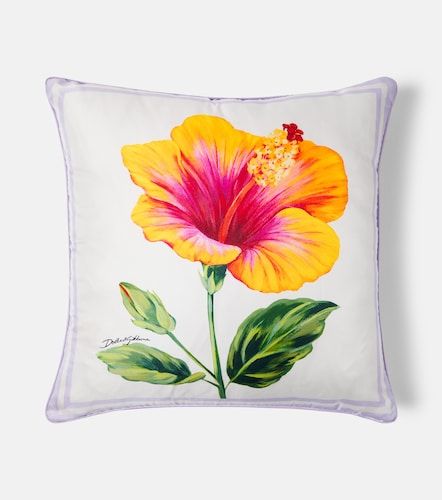 Cuscino in canvas di cotone - Dolce&Gabbana Casa - Modalova