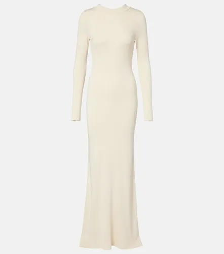 Elowen open-back silk-blend maxi dress - Aya Muse - Modalova