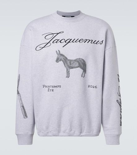 Sudadera J de algodón bordada - Jacquemus - Modalova
