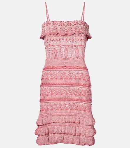 Vestido corto de croché de algodón - Etro - Modalova
