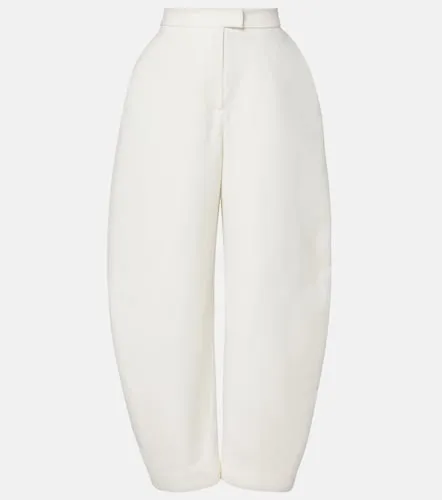 Róhe Pantalones barrel de algodón de tiro alto - Rohe - Modalova