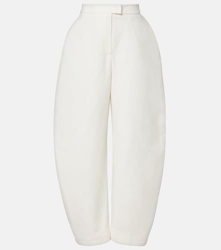 Róhe Pantaloni in cotone a vita alta - Rohe - Modalova