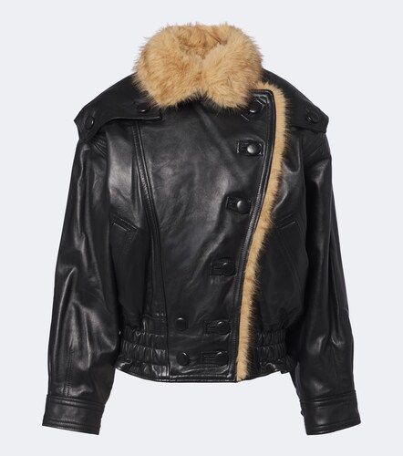 Jacke Valina aus Leder - Isabel Marant - Modalova