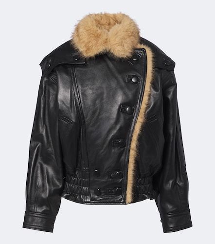 Valina double-breasted leather jacket - Isabel Marant - Modalova