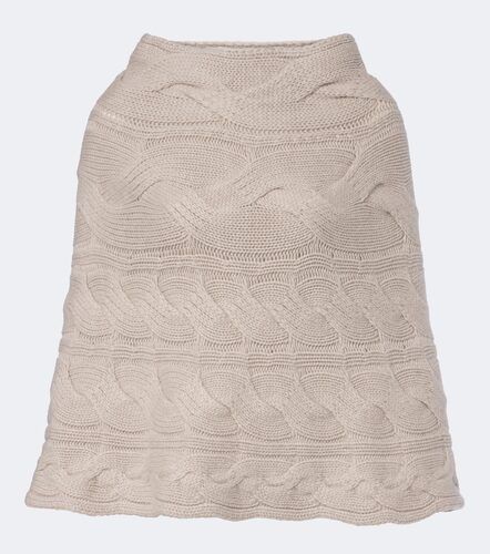 Cable-knit cashmere poncho - Lisa Yang - Modalova