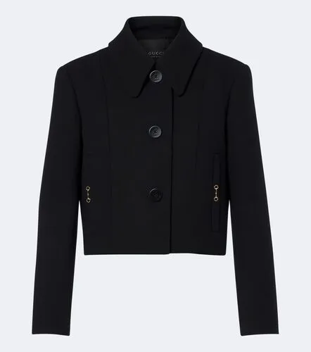 Gucci Horsebit wool crepe jacket - Gucci - Modalova