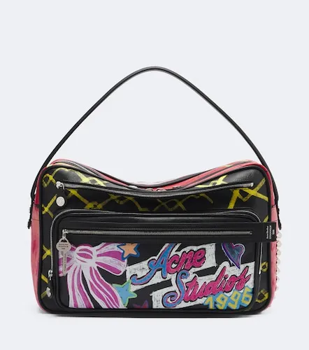 Camero Camera printed leather shoulder bag - Acne Studios - Modalova