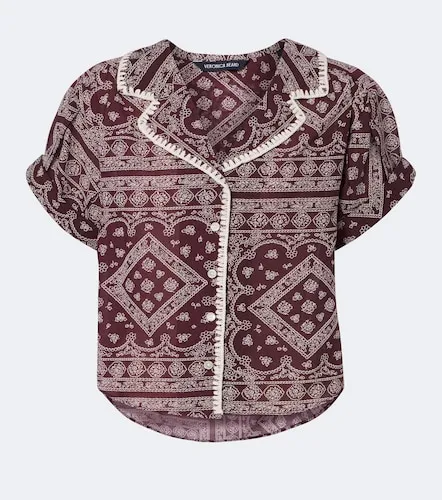 Camisa Ilene en mezcla de algodón estampada - Veronica Beard - Modalova