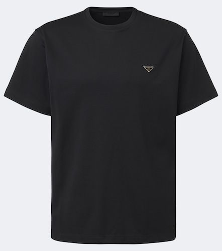 Camiseta de jersey de algodón - Prada - Modalova