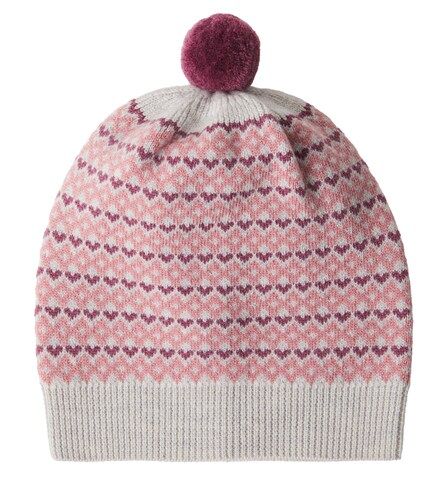 Gorro Doonia de lana con intarsia - Wheat - Modalova