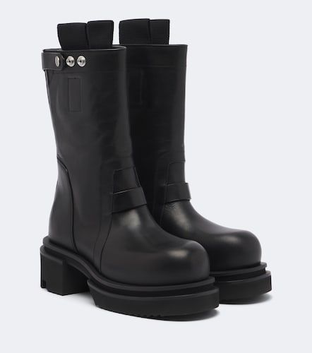 Botas de media caña de piel - Rick Owens - Modalova