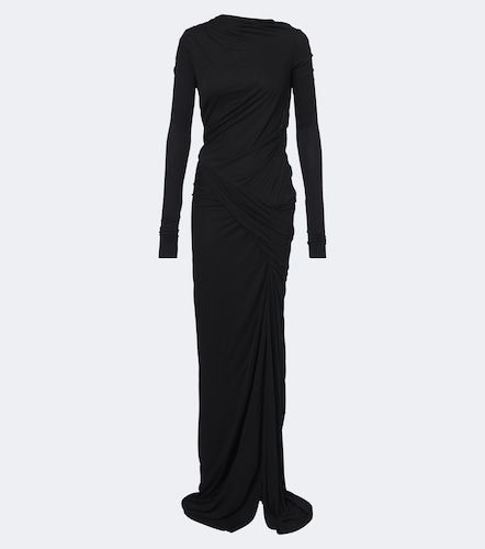 Lilies Shailee draped open-back jersey gown - Rick Owens - Modalova