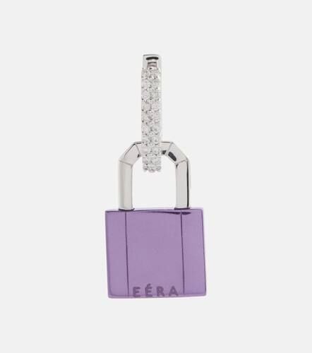 EÃ©ra Lock Small 18kt white gold single earring with diamonds - Eera - Modalova