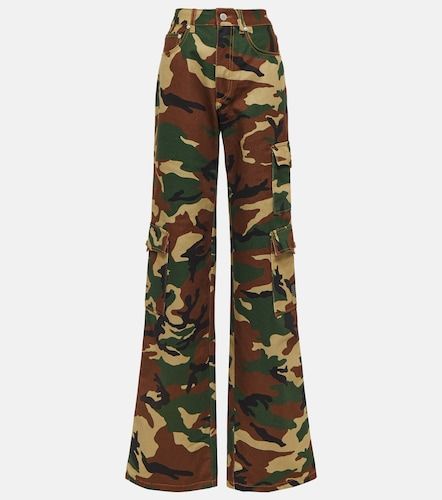 Pantaloni cargo in cotone - Alessandra Rich - Modalova