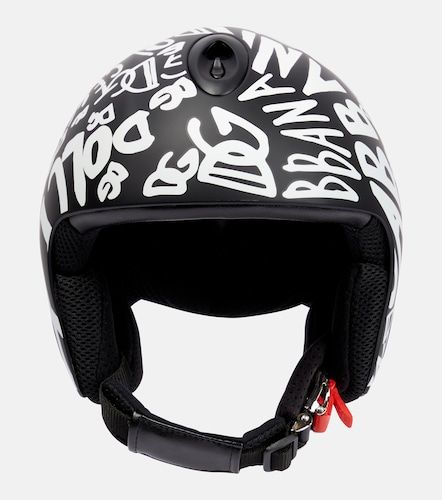Casco de esquí estampado con logo - Dolce&Gabbana - Modalova